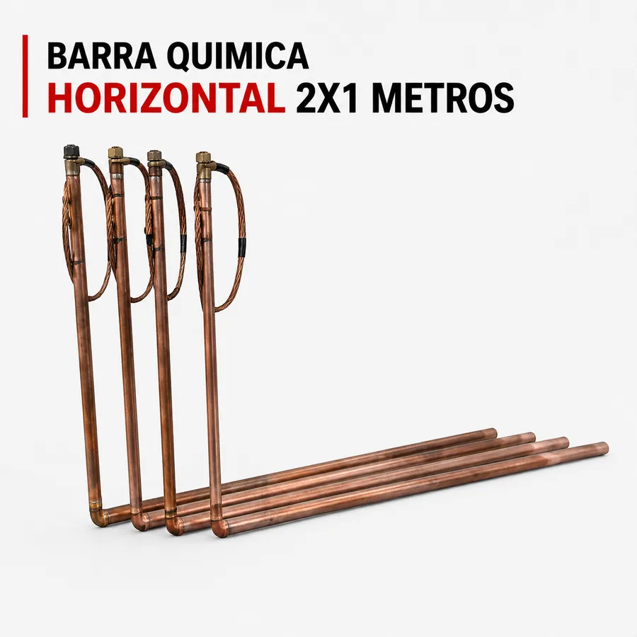 Barra qu&iacute;mica horizontal 2&times;1 metros