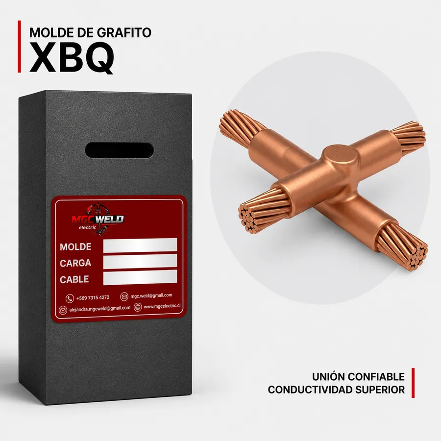 Conexiones en “X” horizontal — Tipo XB XBQ para puesta a tierra