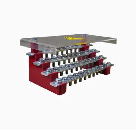 Repartidor tetrapolar 290 A — 9 posiciones para puesta a tierra